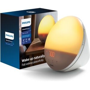 NWOB: Philips SmartSleep Sunrise Alarm Clock with Yellow Light